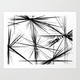 Virtual Art Print | Black And White, Acrylic, Stencil, Concept, Ink, Watercolor, Hatching, Abstract, Graphicdesign, Digital 