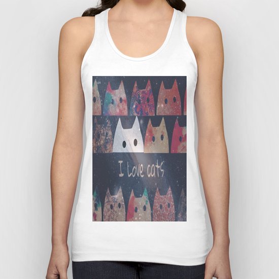 cat-127 Unisex Tank Top