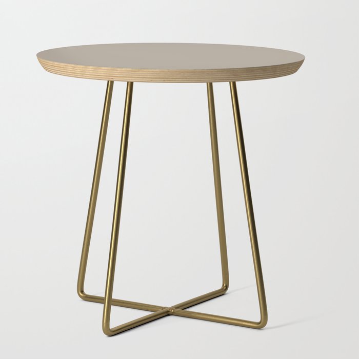 SIMPLY TAUPE SOLID COLOR Side Table