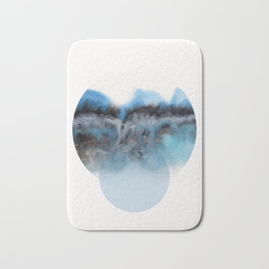 Watercolor S. 02 Bath Mat