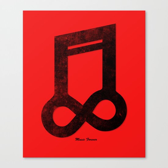 Music Forever Canvas Print