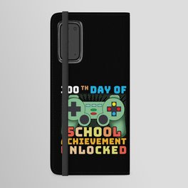 Days Of School 100th Day 100 Game Gamer Gaming Android Wallet Case