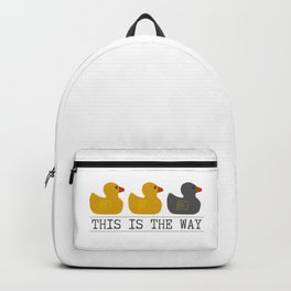 Minnesota Duck Duck Gray Duck - This is the Way Backpack