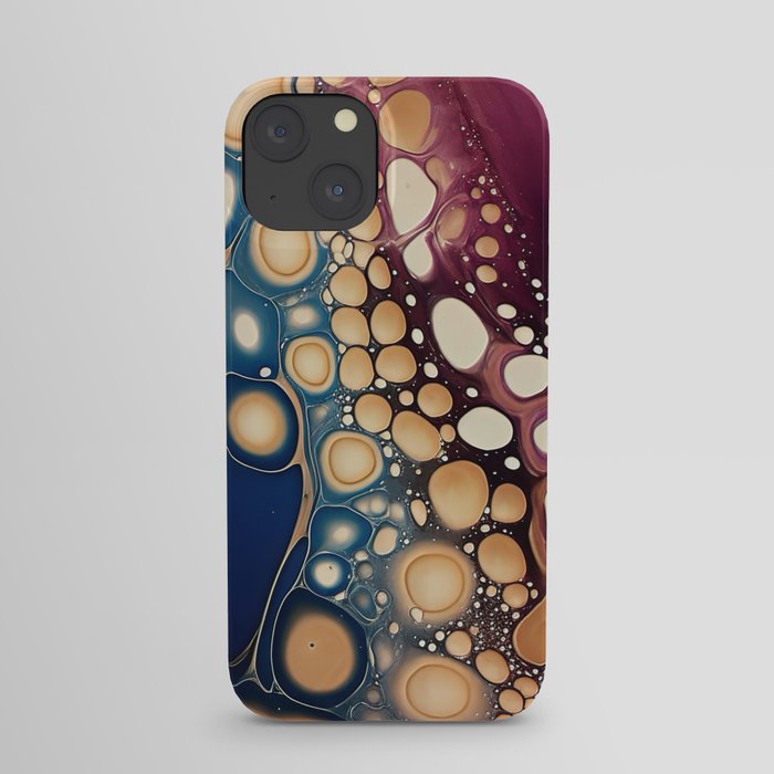 Liquid abstract painting #3 iPhone Case