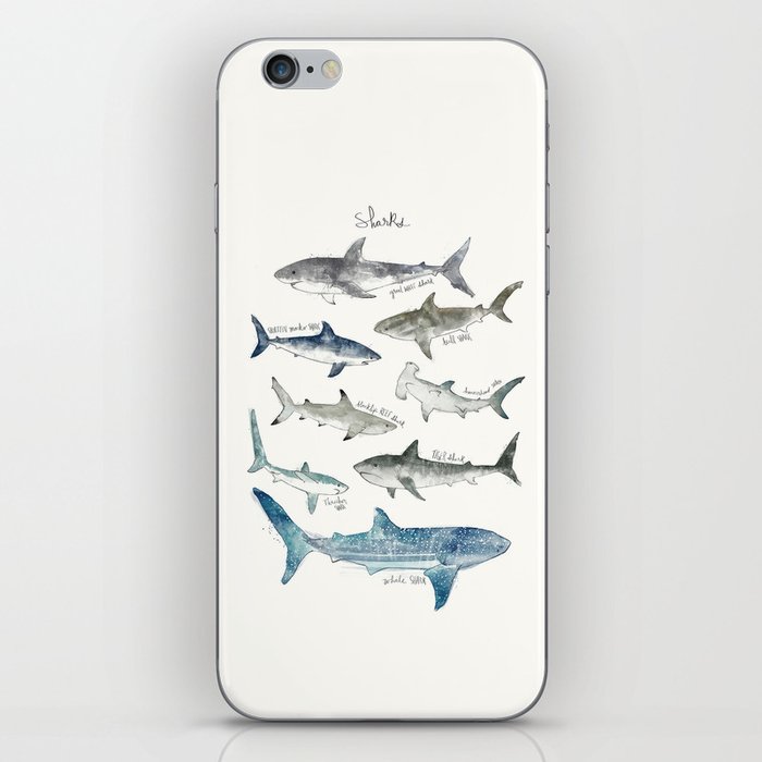 Sharks iPhone Skin