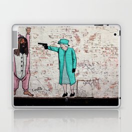 Street Art London Queen Thug Urban Wall Graffiti Artist Prolifik Laptop & iPad Skin