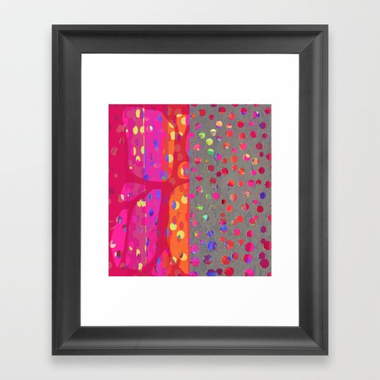 Falling Together (7) Framed Art Print