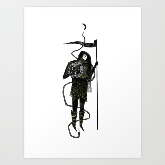 Warrior Princess Art Print