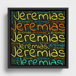 Jeremias Framed Canvas