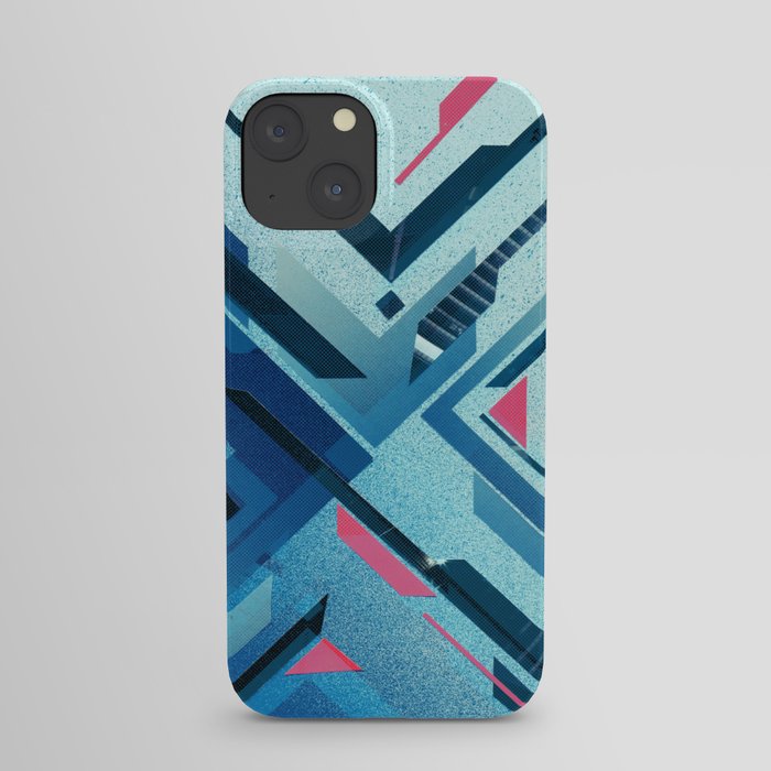 Geometric - Collage Love iPhone Case