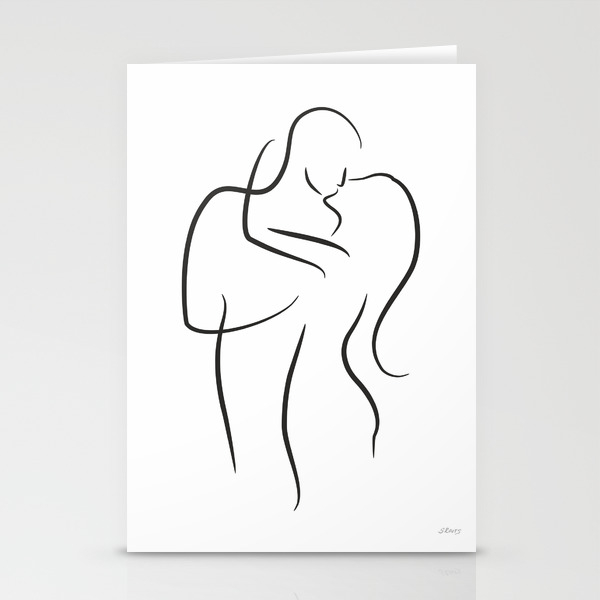 Abstract Kiss Sketch Minimalist Lovers Line Art Stationery Cards By Siretmr Society6 Find and save images from the sketch lover collection by sophie laz (sophielaz) on we heart it, your everyday app to get lost in what you love. abstract kiss sketch minimalist lovers line art stationery cards by siretmr