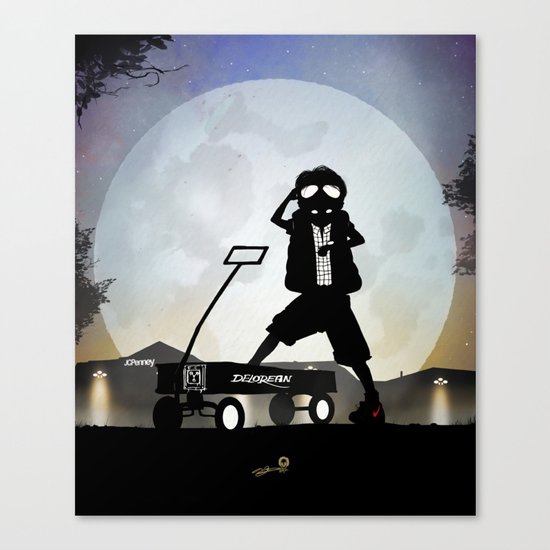McFly Kid Canvas Print