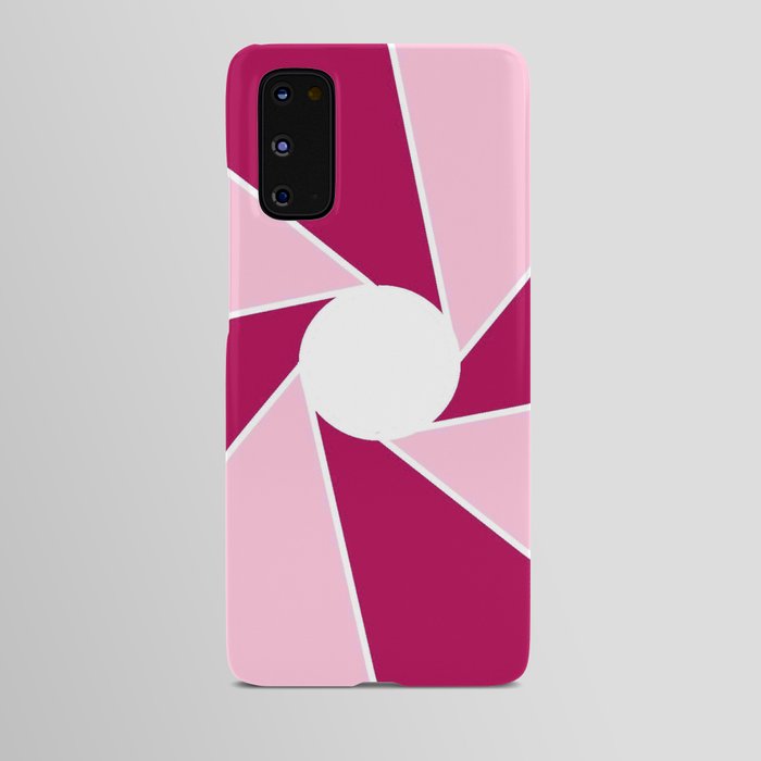 Just two colors 24 pink Android Case