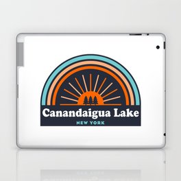 Canandaigua Lake New York Rainbow Laptop Skin