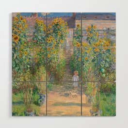 Claude Monet Wood Wall Art