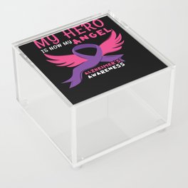 Hero Angel Alzheimer Alzheimer's Awareness Acrylic Box