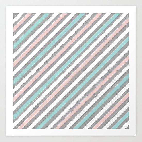 INFINITE LINES (abstract pattern) Art Print