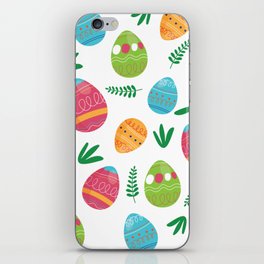 Happy Easter  Pattern  iPhone Skin