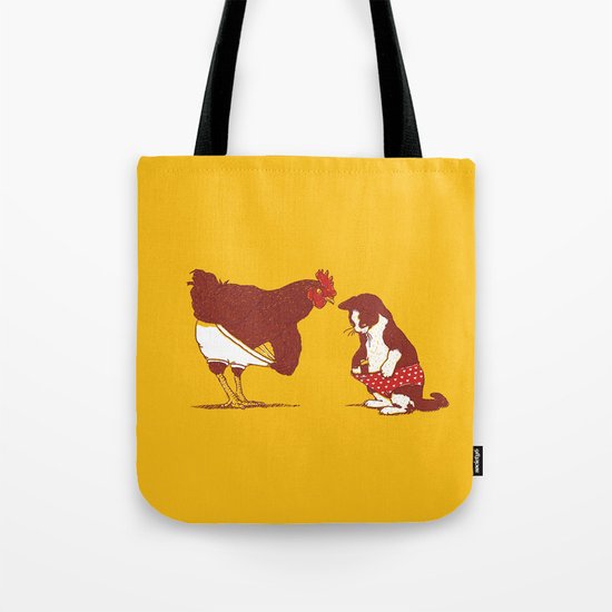 Show me yours and I'll show you mine Tote Bag