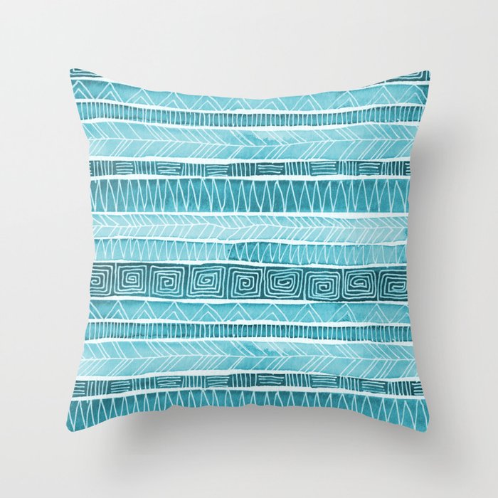 Turquoise color deals pillows
