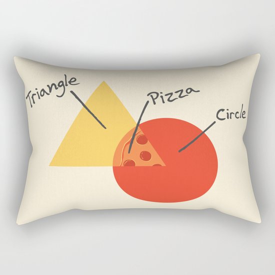 A College Venn Diagram Rectangular Pillow