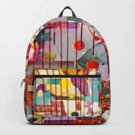 Graceland Backpack | Pop Art, Collage, Mixed Media, Pop Surrealism 