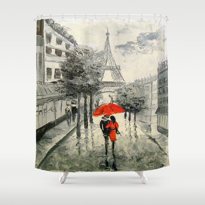 Paris Paris Shower Curtain