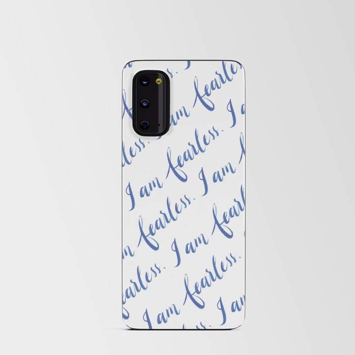 I am fearless pattern Android Card Case