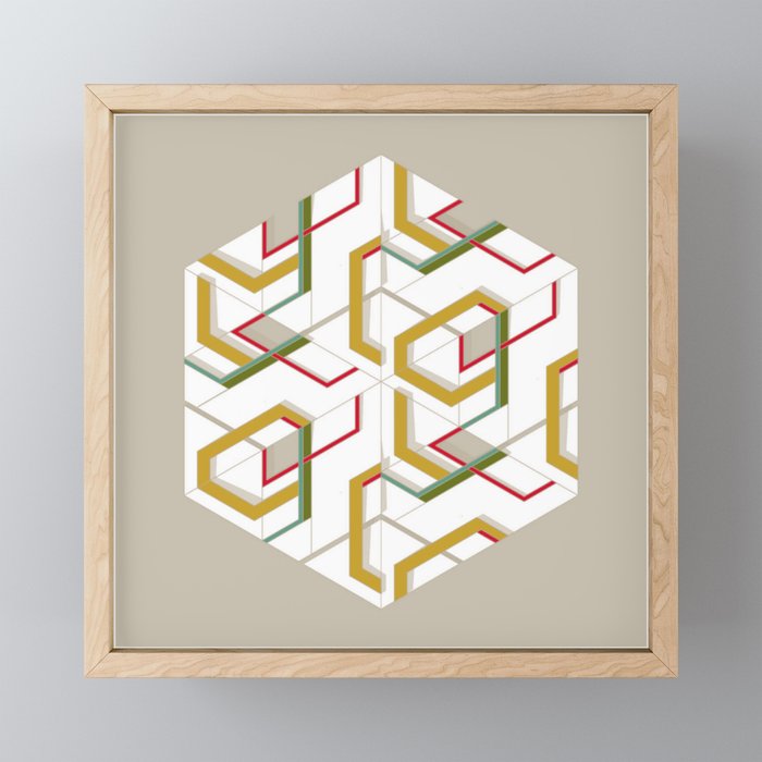 Artifact 0003  Framed Mini Art Print