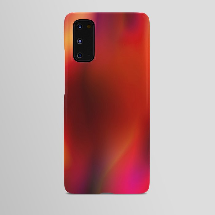 Blurred Gradient On Fire - Gradient Abstract Design Android Case