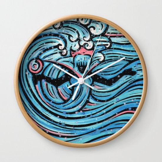 Orixás - Iemanja Wall Clock