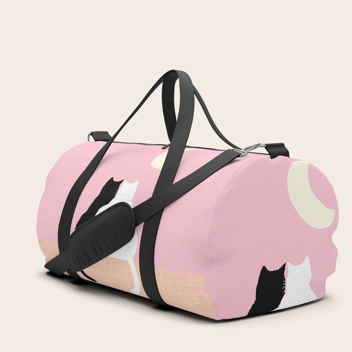 Anime Patterned Duffle Overnight Bags | Society6