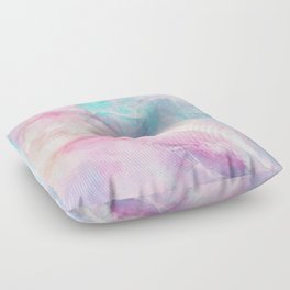 Iridescent marble Floor Pillow