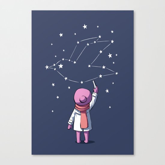 Constellation Canvas Print