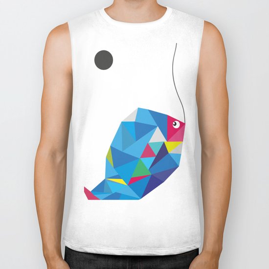 Fishy Biker Tank