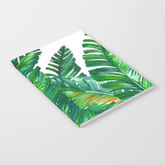 tropical green 2 Notebook