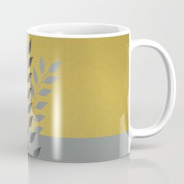 Simply Botanical Gold Grey Green/Blue Mug