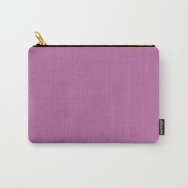 Shock of Violet Solid Color Collection Carry-All Pouch