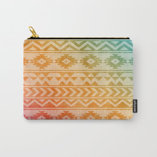 Aztec Pattern 02 Carry-All Pouch