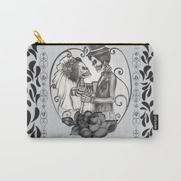 Skeleton Couple Marriage Dance Carry-All Pouch