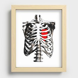 Heart Cage Recessed Framed Print