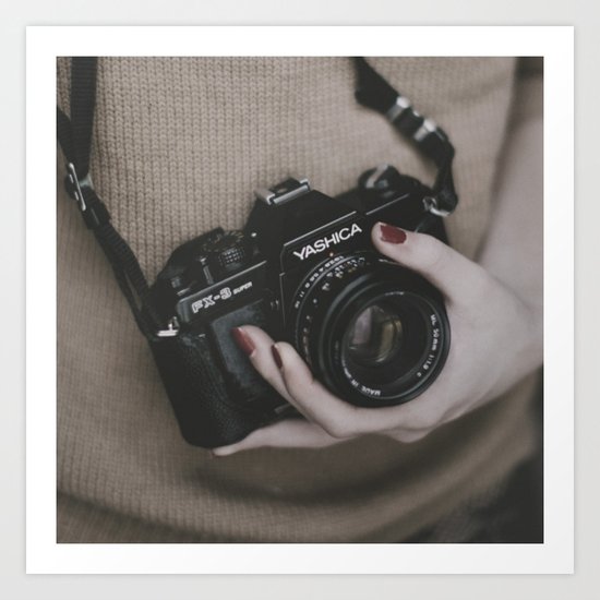 Camera Art Print