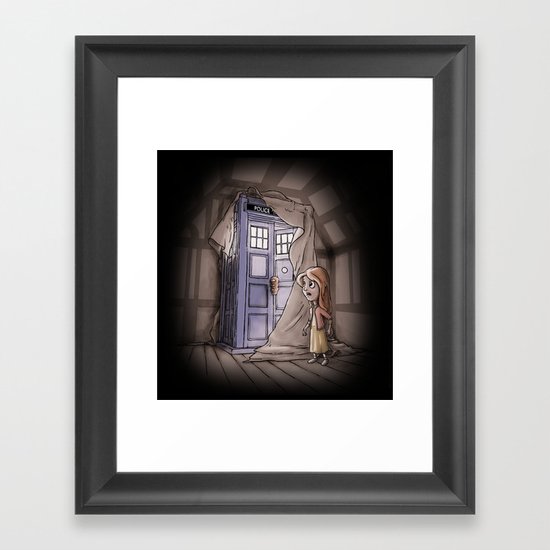 Bigger on the Inside! Framed Art Print