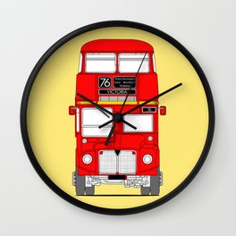 The Routemaster London Bus Wall Clock
