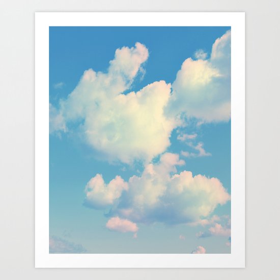 The Colour of Clouds 04 Art Print