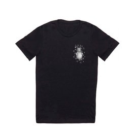 bearmas T Shirt | Digital, Black and White, Animal, Antlers, Reindeercostume, Bear, Pencildrawing, Drawing, Winterwonderland, Snowforest 