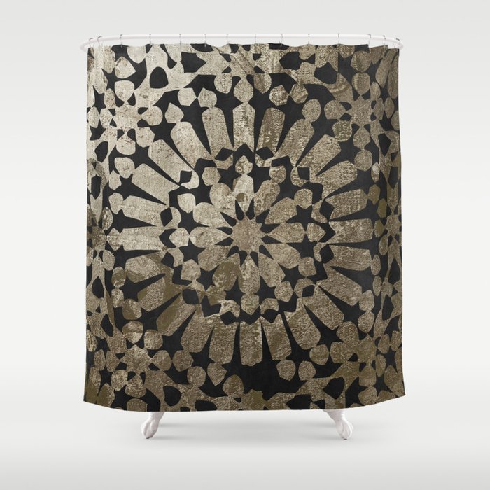 Moroccan Gold II Shower Curtain