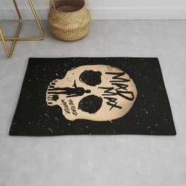 Mad Max the road warrior art Rug | Other, Typography, Black, Graphicdesign, Cultfilm, Geek, Movies, Cinema, Skull, Roadwarrior 
