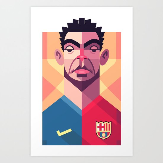 X6 | Blaugrana Art Print