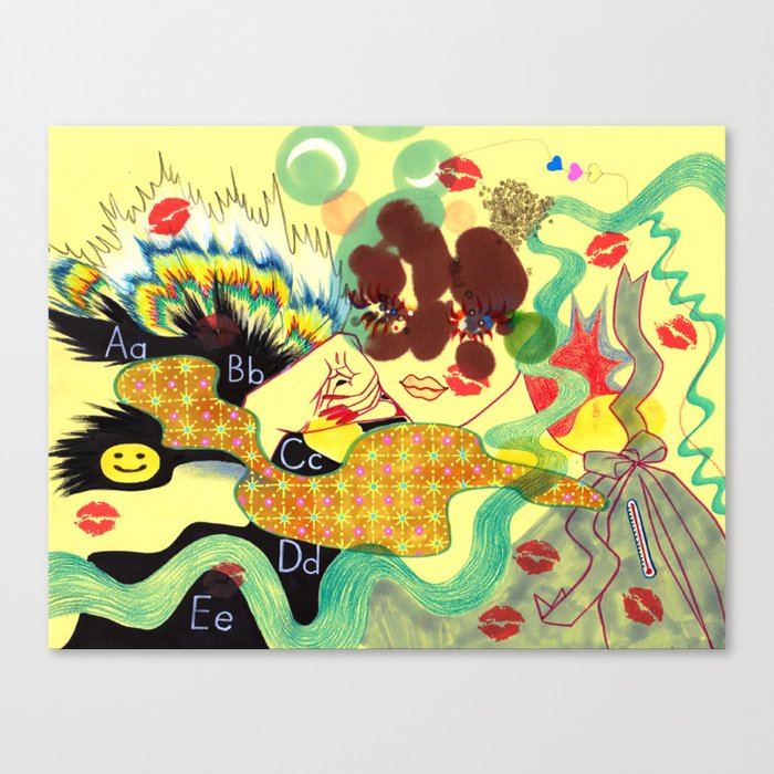 Hot Teacher Canvas Print By Julianahorner Society6